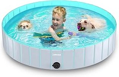 ¿Qué es una bañera con desagüe para mascotas y por qué es útil?