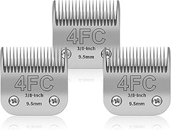 Adapta las cuchillas de acero inoxidable para el grooming de tu mascota