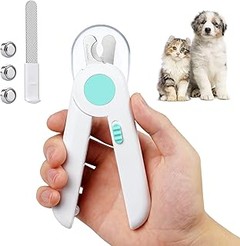Mantenimiento y limpieza de cortaúñas con protector para mascotas