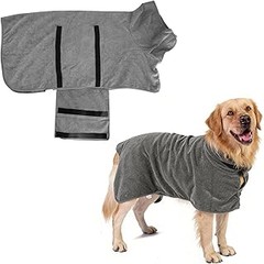 Comparativa de Albornoces para Perros Grandes según su Material