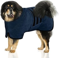 Cómo Limpiar y Cuidar Albornoces para Perros Grandes