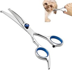 ¿Cuándo utilizar tijeras curvas en el grooming de mascotas?