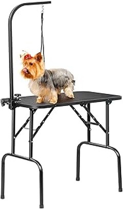 Cómo mantener y limpiar mesas de grooming para perros grandes