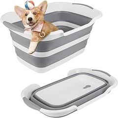 Reseñas y opiniones de usuarios sobre bañeras plegables para mascotas