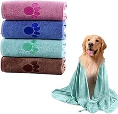 Opiniones de usuarios sobre sets de toallas para mascotas