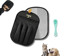 Pros y contras de usar guantes cepillo para el grooming de mascotas
