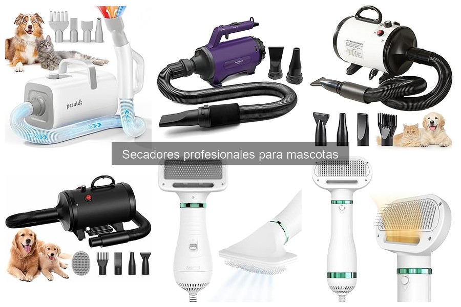 Accesorios Esenciales para Secadores Profesionales de Mascotas