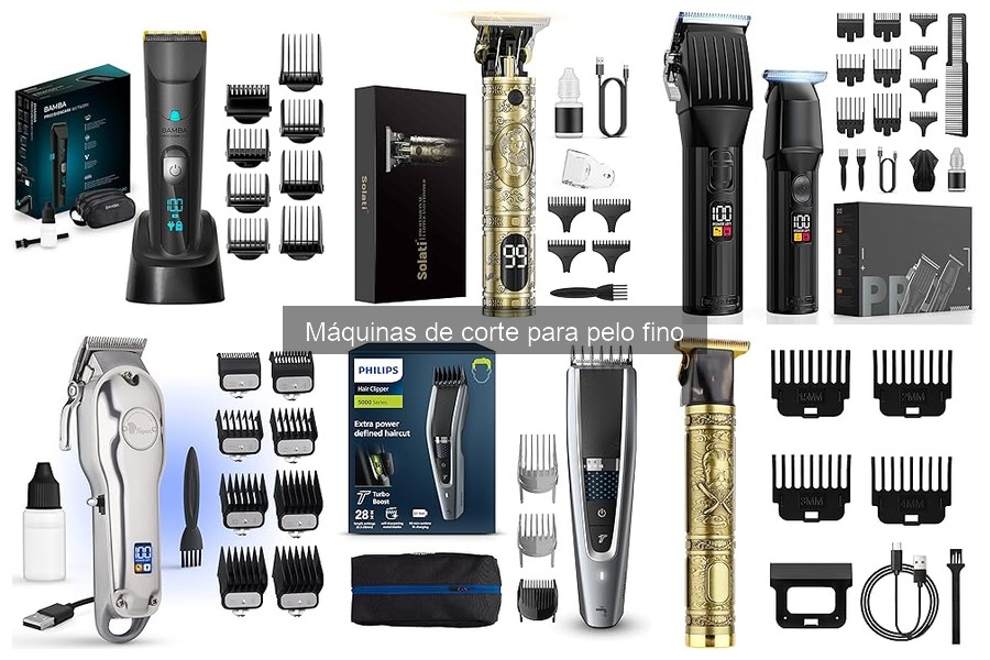 Accesorios imprescindibles para máquinas de corte de pelo fino