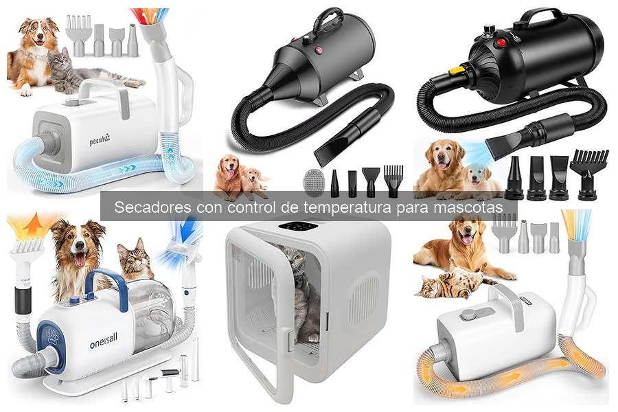 Accesorios indispensables para secadores de mascotas