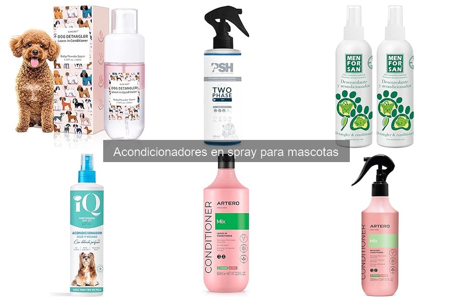 Acondicionador en spray: Guía para razas de perros