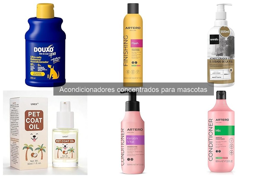 Acondicionadores concentrados para razas de mascotas recomendados