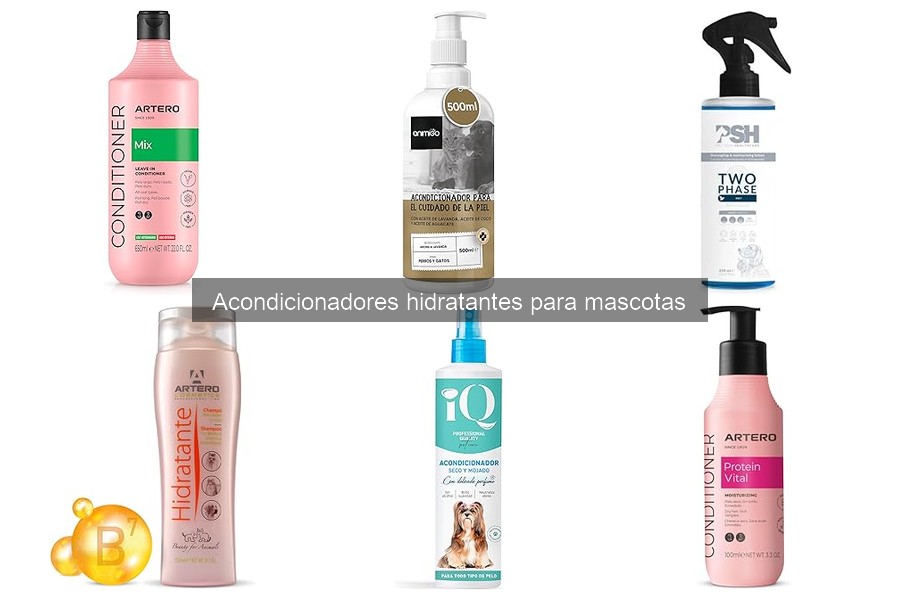Acondicionadores Hidratantes Naturales para Mascotas