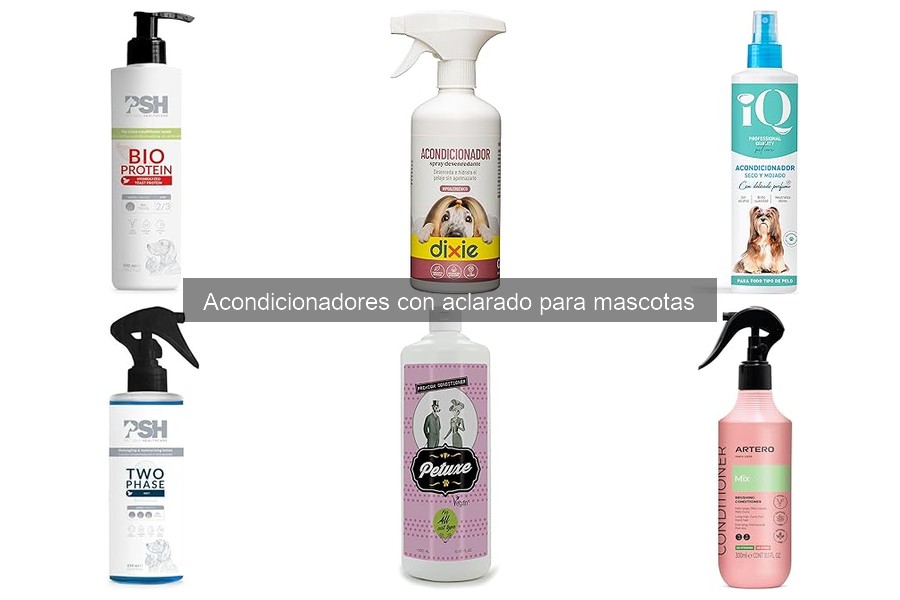 Acondicionadores Hipoalergénicos para Mascotas con Piel Sensible