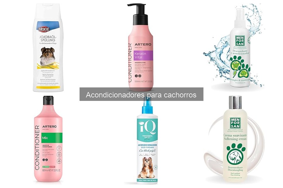 Acondicionadores para cachorros: opiniones y comparativas
