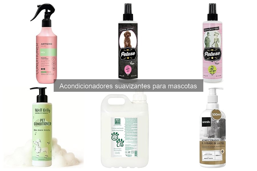 Acondicionadores suavizantes para mascotas a buen precio