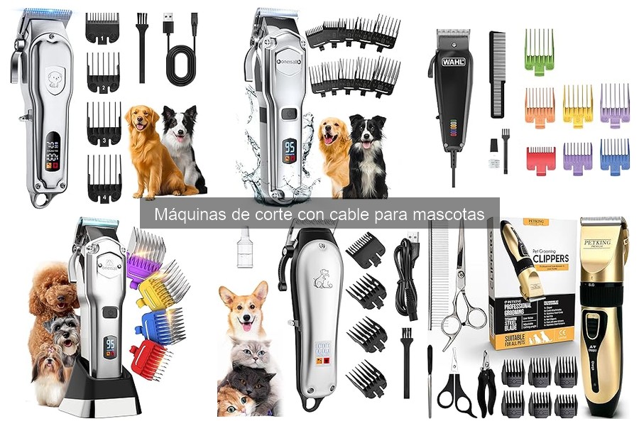 Ajustar la longitud de corte en máquinas de mascotas