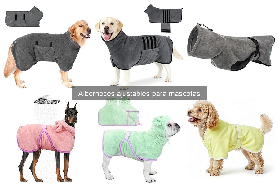 Albornoces ajustables para razas grandes: ¿Son aptos?