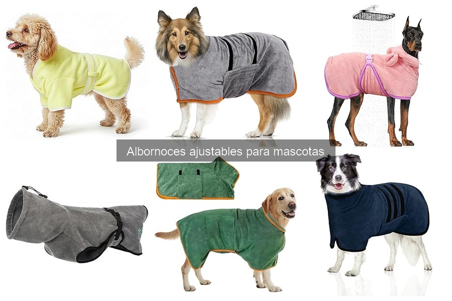 Alternativas a Albornoces Ajustables para Mascotas