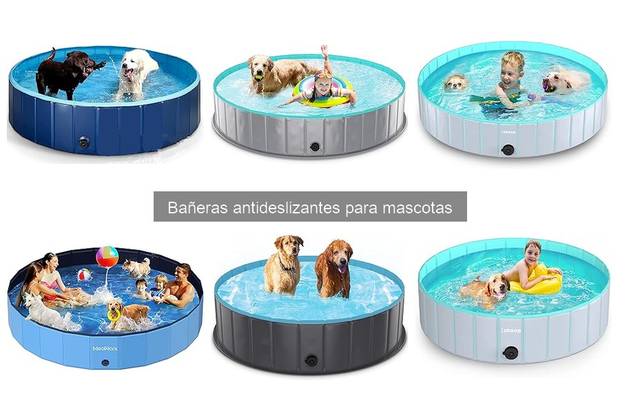 Alternativas a Bañeras Antideslizantes para Mascotas