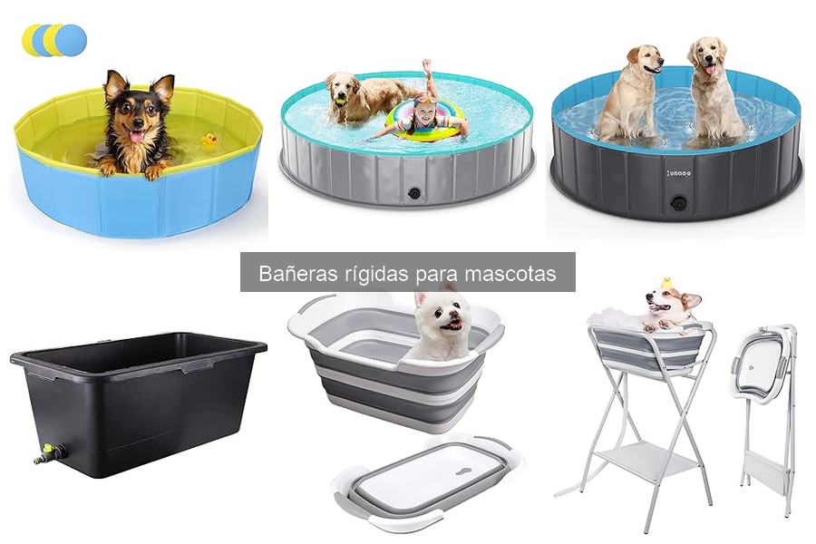 Alternativas a bañeras rígidas para bañar mascotas