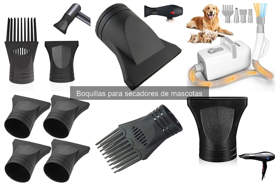 Alternativas a Boquillas para Secadores de Mascotas
