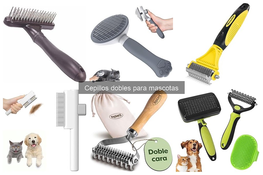 Alternativas a cepillos dobles para el cuidado del pelaje