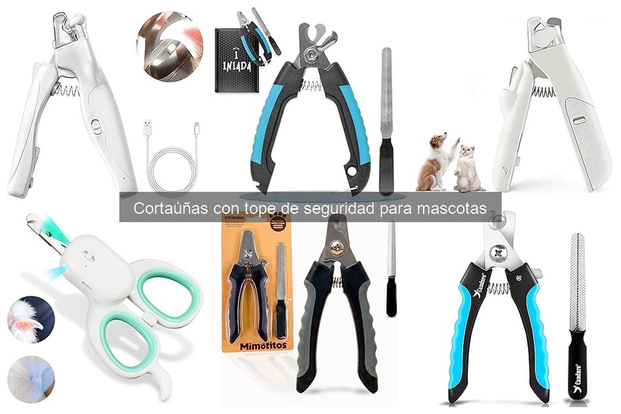 Alternativas a cortaúñas con tope de seguridad para mascotas