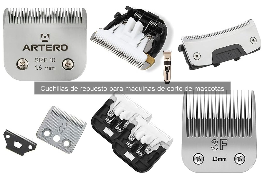 Alternativas a cuchillas de repuesto para grooming de mascotas
