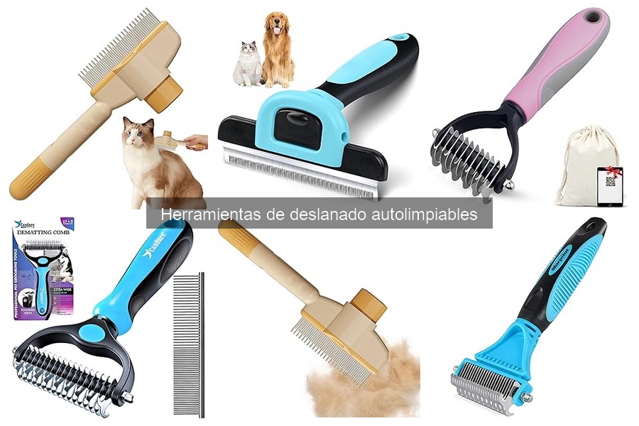 Alternativas a herramientas de deslanado autolimpiables