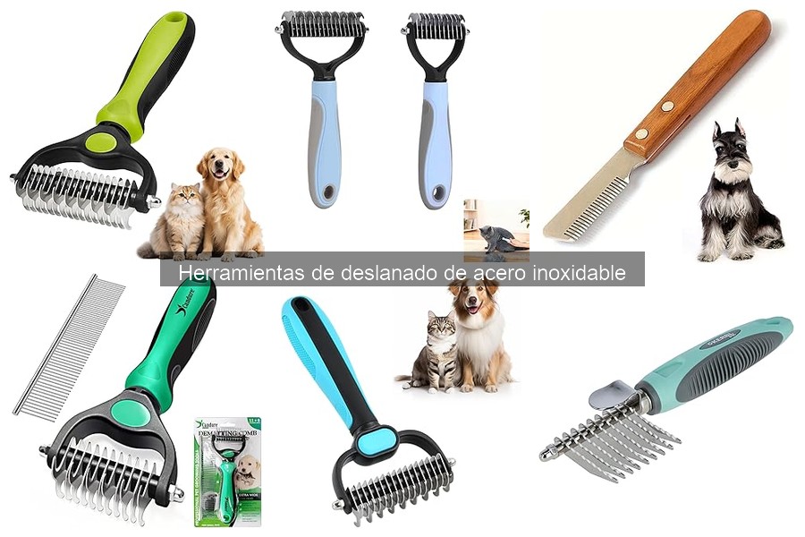 Alternativas a herramientas de deslanado de acero inoxidable