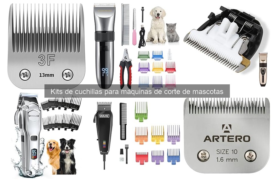 Alternativas a Kits de Cuchillas para Grooming de Mascotas