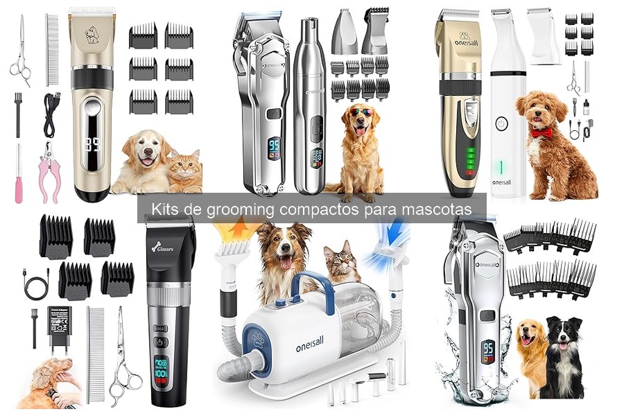 Alternativas a kits de grooming compactos para mascotas