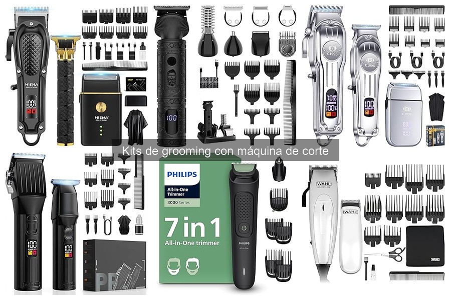 Alternativas a kits de grooming con máquina de corte en casa