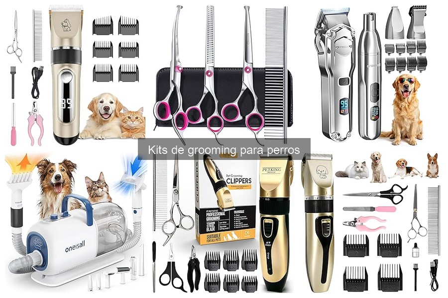 Alternativas a kits de grooming para perros: descubre opciones
