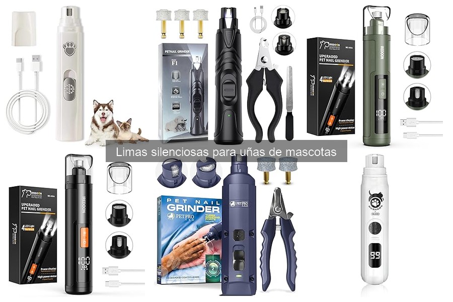 Alternativas a la Lima Silenciosa para Uñas de Mascotas