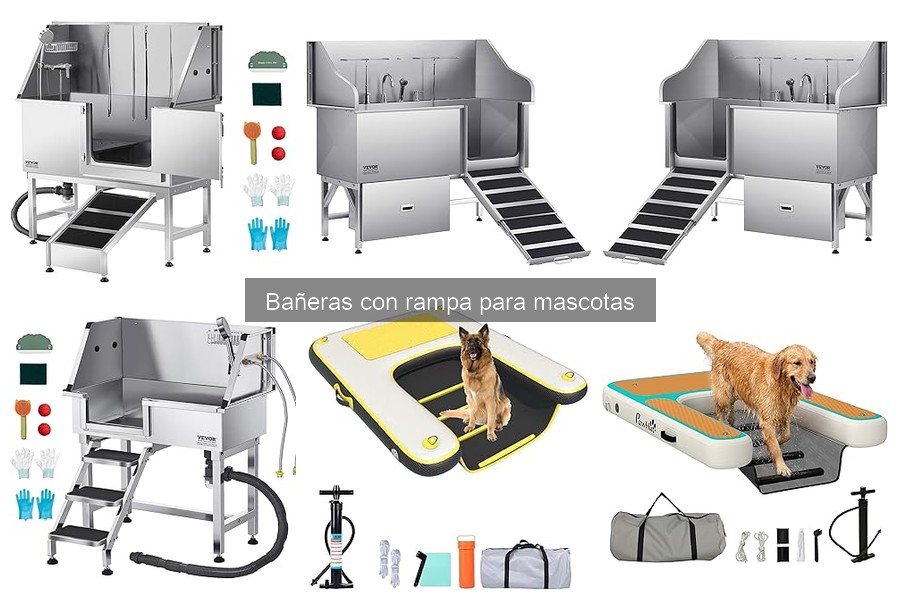 Alternativas a las bañeras con rampa para mascotas