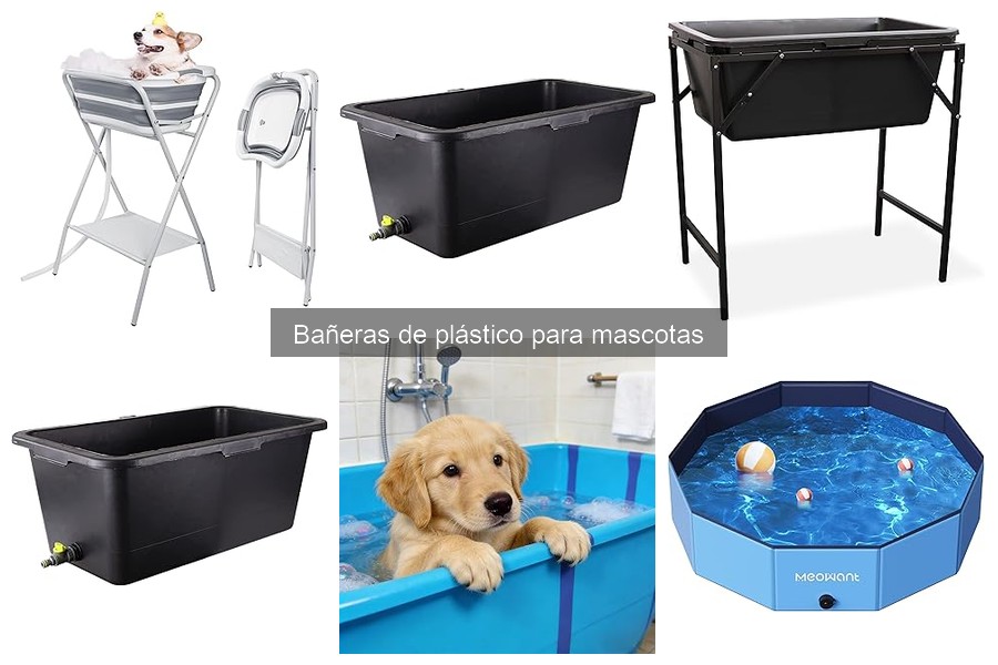 Alternativas a las bañeras de plástico para mascotas