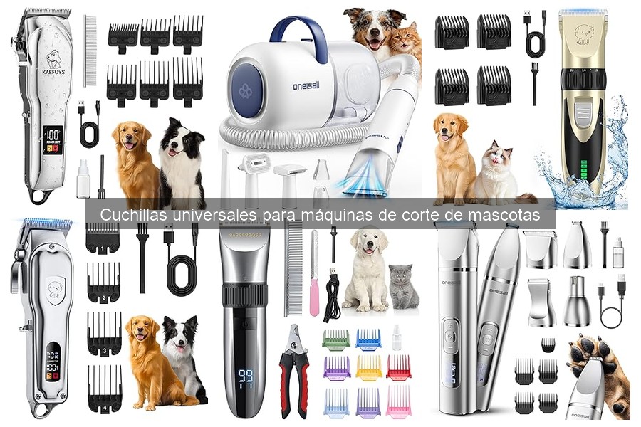 Alternativas a las cuchillas universales para el corte de mascotas
