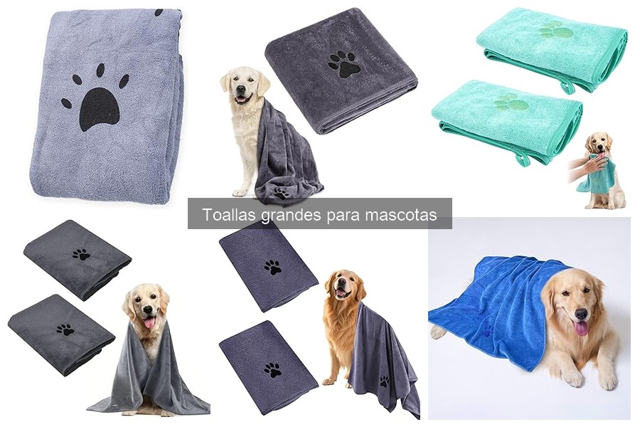Alternativas a las Toallas Grandes para Secar Mascotas
