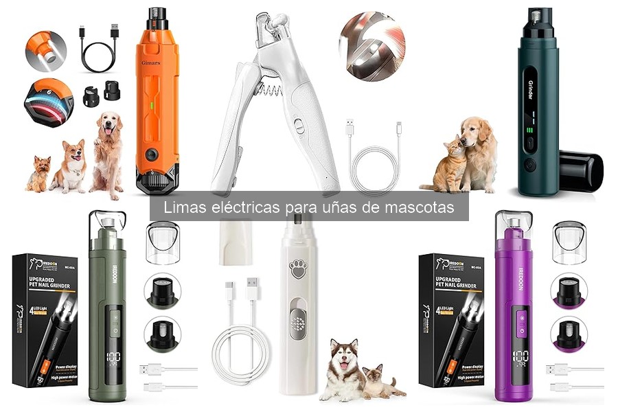 Alternativas a limas eléctricas para cuidar uñas de mascotas