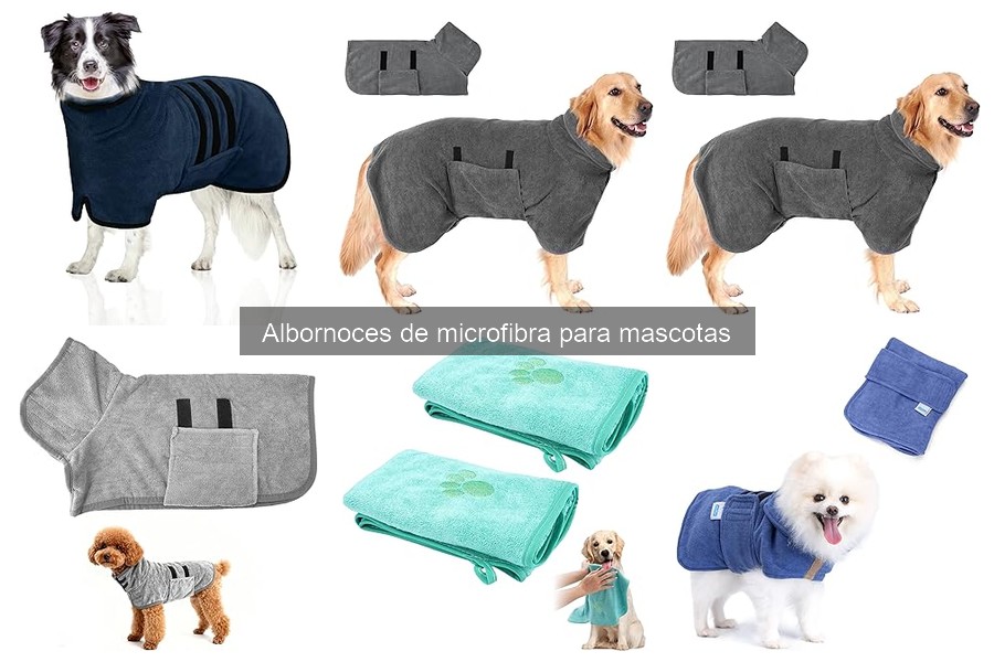 Alternativas a los Albornoces de Microfibra para Mascotas