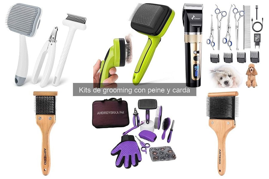 Alternativas a los Kits de Grooming: Peines y Cardas