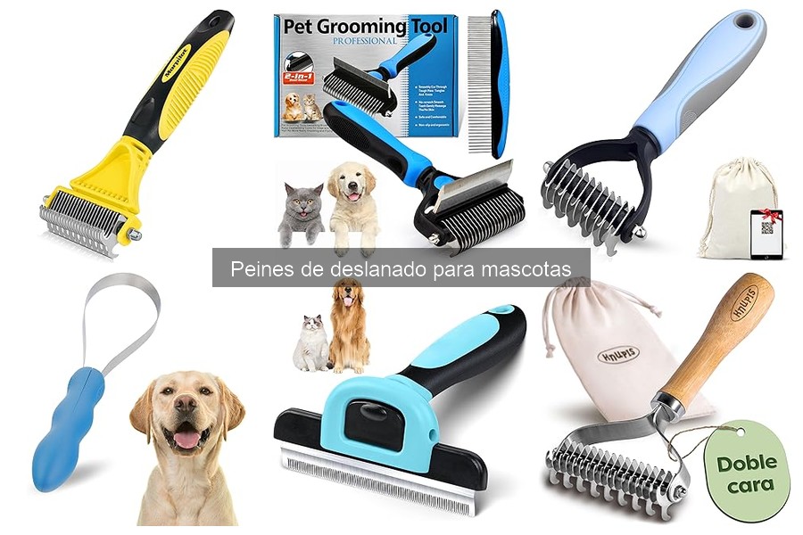 Alternativas a los Peines de Deslanado para Mascotas