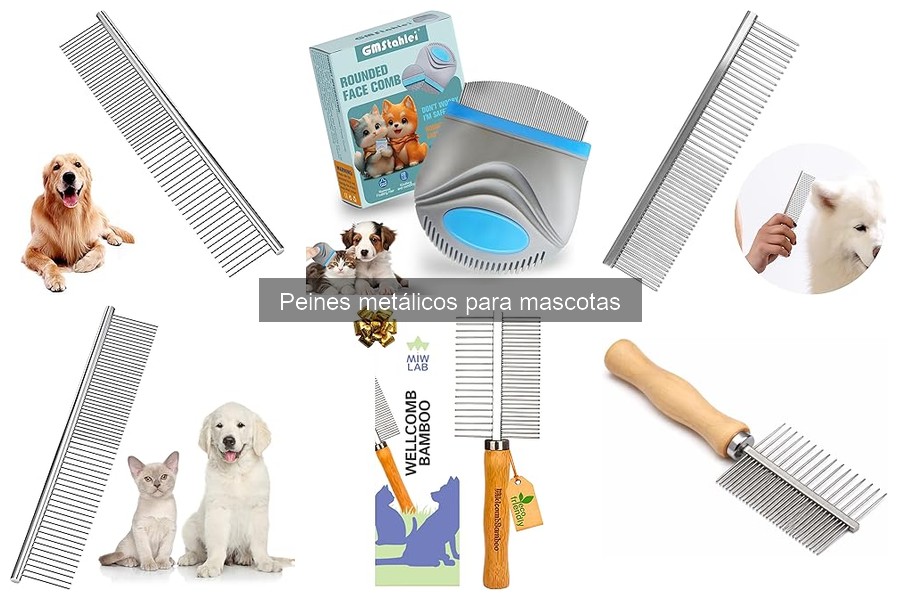 Alternativas a los peines metálicos para el grooming de mascotas