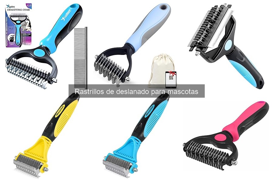 Alternativas a los rastrillos de deslanado para mascotas