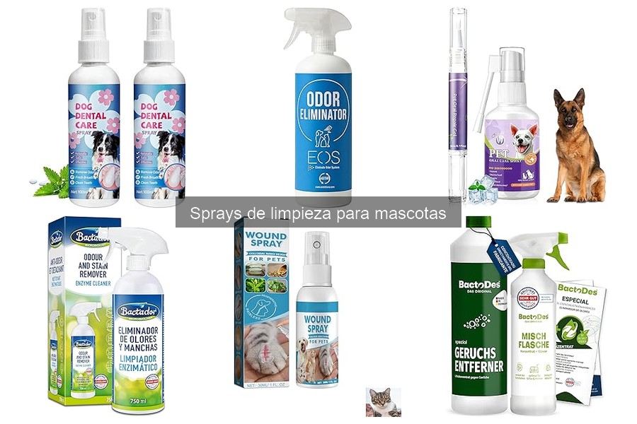 Alternativas a los sprays de limpieza para mascotas