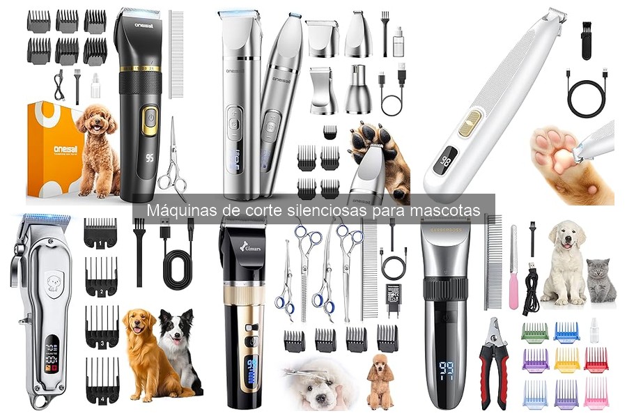 Alternativas a máquinas de corte silenciosas para mascotas