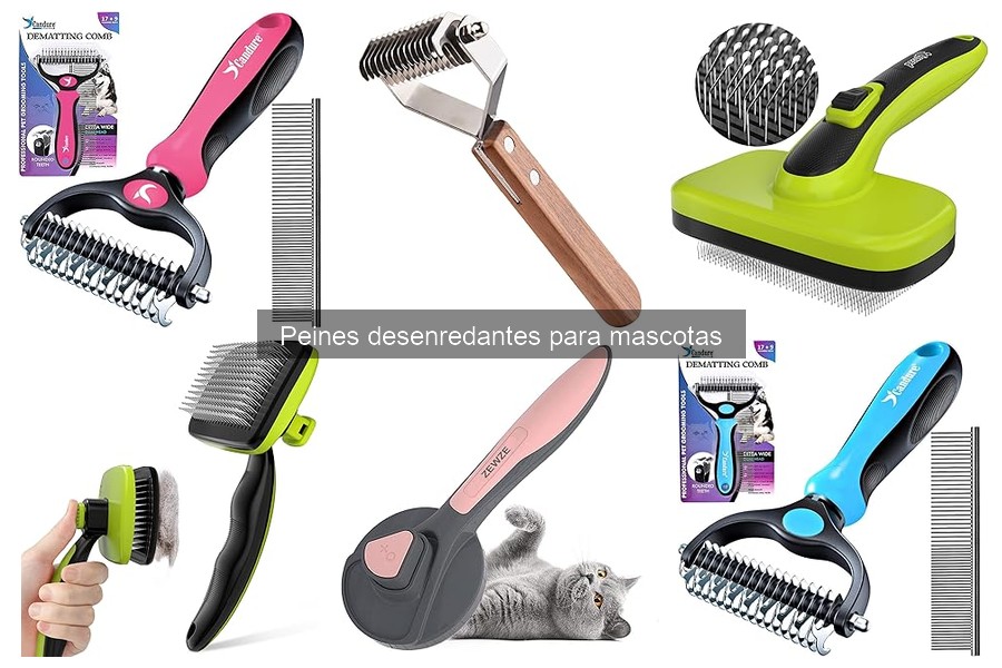 Alternativas a peines desenredantes para mascotas