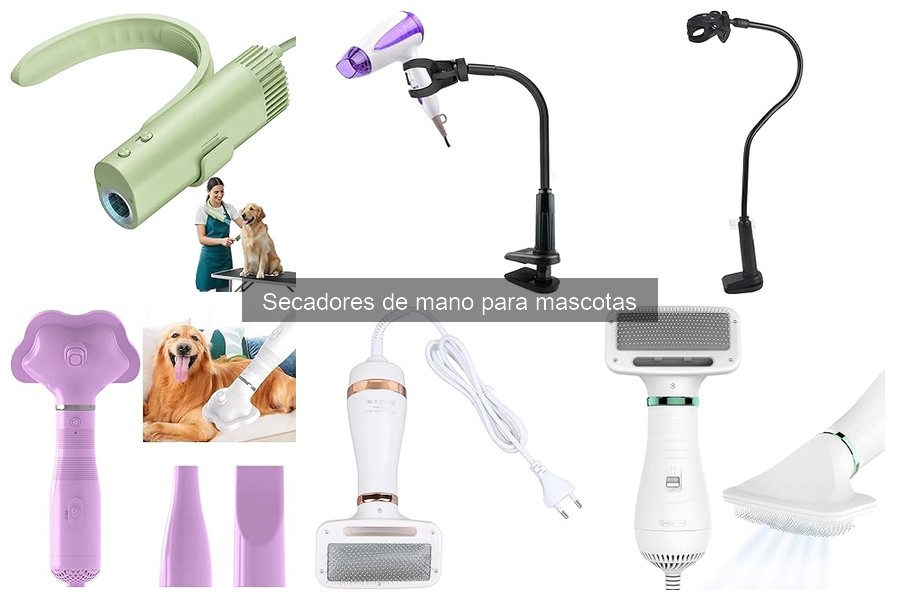 Alternativas a secadores de mano para mascotas: opciones efectivas