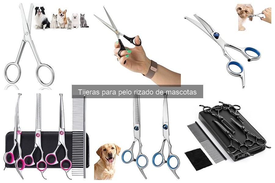 Alternativas a tijeras para pelo rizado en mascotas